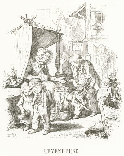 Odp.: sprzedawca autorstwa Oskar Pletsch