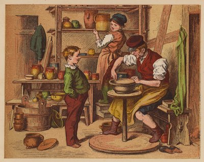 Potter (druk kolorowy) autorstwa Oskar Pletsch
