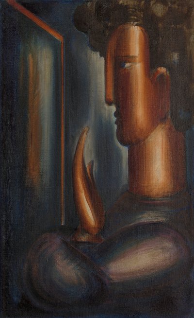 Przed lustrem autorstwa Oskar Schlemmer