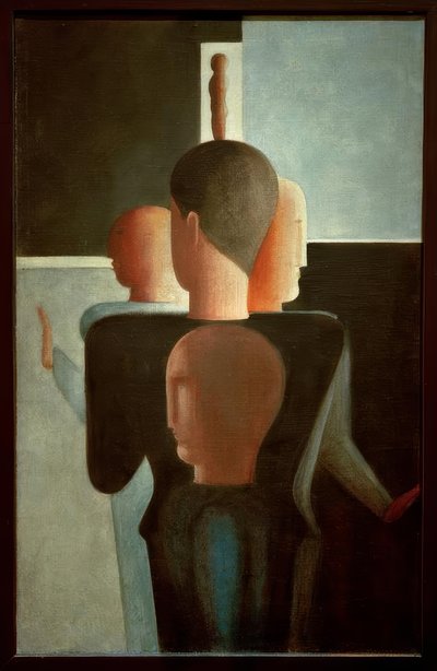 Grupa koncentryczna autorstwa Oskar Schlemmer