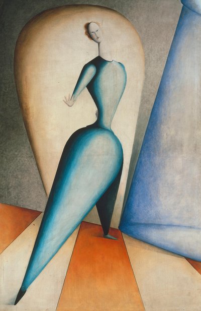 Tancerka (Gest) autorstwa Oskar Schlemmer