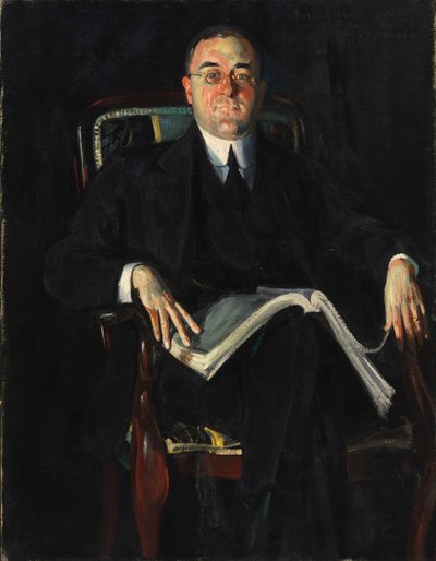 Boris Alexandrovich Bakhmeteff, ambasador Rosji autorstwa Ossip Perelma