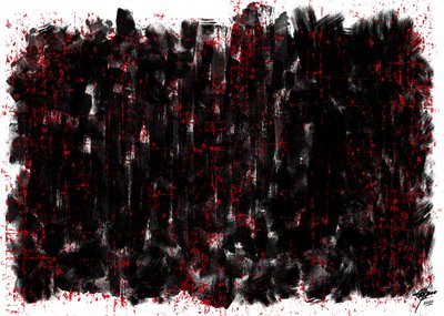Rozpryski farby w stylu grunge autorstwa Osvaldo Russo