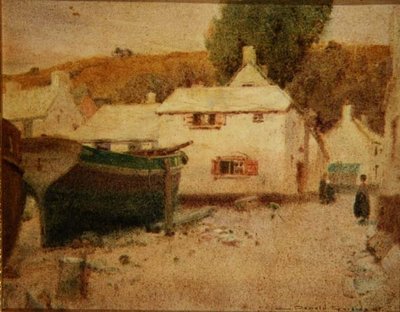 Wioska Rybacka autorstwa Oswald Garside