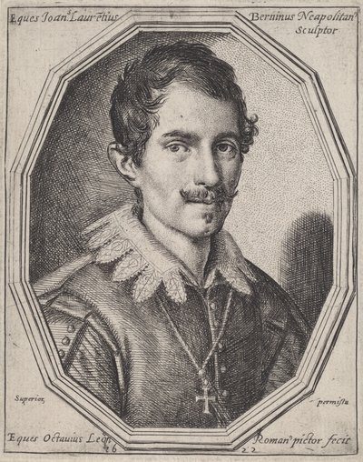 Gianlorenzo Bernini autorstwa Ottavio Leoni