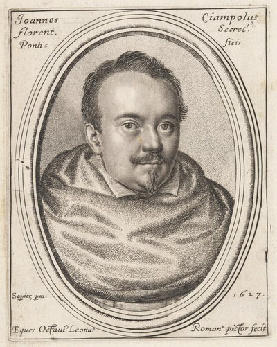 Giovanni Ciampoli, sekretarz papieski autorstwa Ottavio Leoni