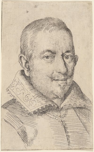 Portret mężczyzny w średnim wieku autorstwa Ottavio Leoni
