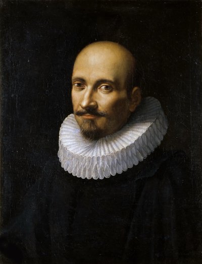 Portret Marcello Provenzale 1575-1639, I tercja XVII w. autorstwa Ottavio Maria Leoni