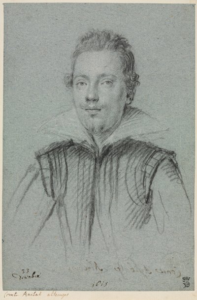 Hrabia Anibal Altemps, 1615. autorstwa Ottavio Mario Leoni