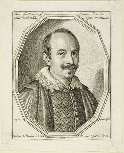 Marcellus z Prowansji autorstwa Ottavio Mario Leoni