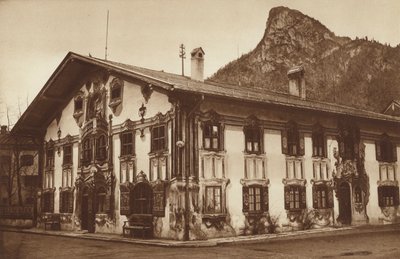 Dr Lang-House w Oberammergau autorstwa Otto Ballerstedt