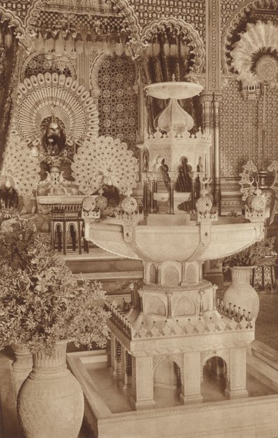Kiosk Maurów, w pobliżu Zamku Królów Bawarii Linderhof autorstwa Otto Ballerstedt