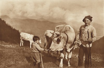 Na Alpach autorstwa Otto Ballerstedt