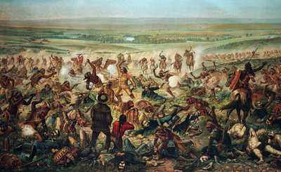 Ostatni bastion Custera. Wielka Wojna Siuksów z 1876 roku. autorstwa Otto Becker