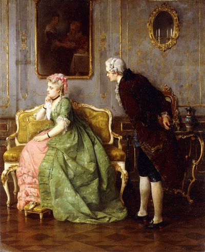 Przeprosiny, 1869 autorstwa Otto Erdmann