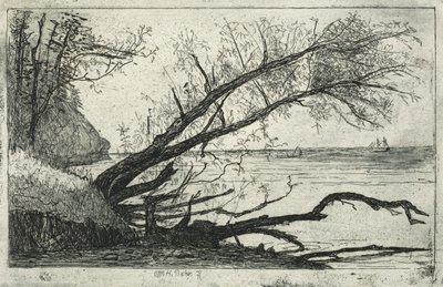 Lake Shore, Cleveland, XX wiek. autorstwa Otto H. Bacher