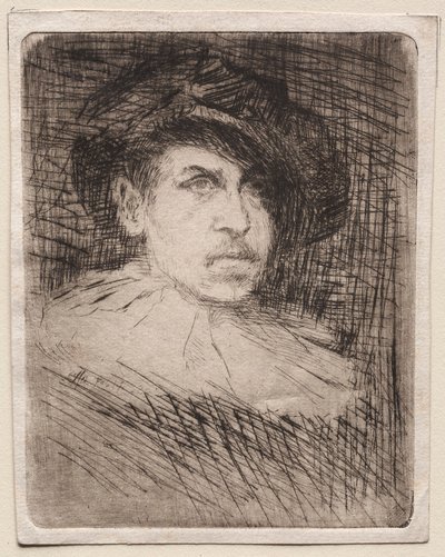 Autoportret w kostiumie, 1880. autorstwa Otto H. Bacher
