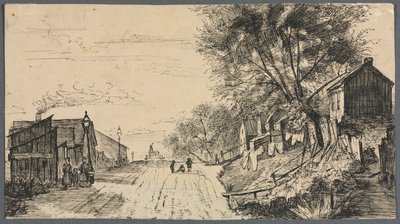 Spring Street, Cleveland autorstwa Otto H. Bacher