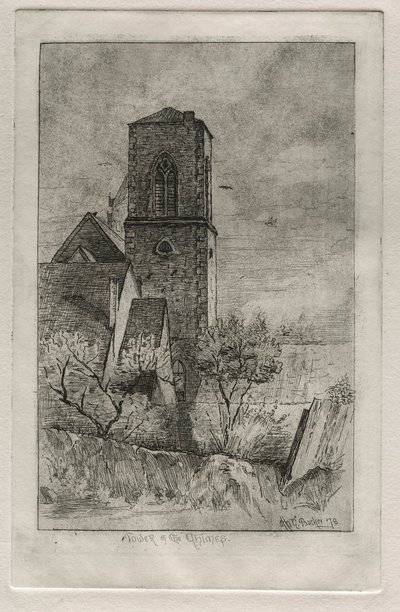 Wieża Dzwonów, 1878. autorstwa Otto H. Bacher