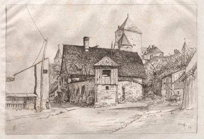 Wartość: A Lane, 1879. autorstwa Otto H. Bacher