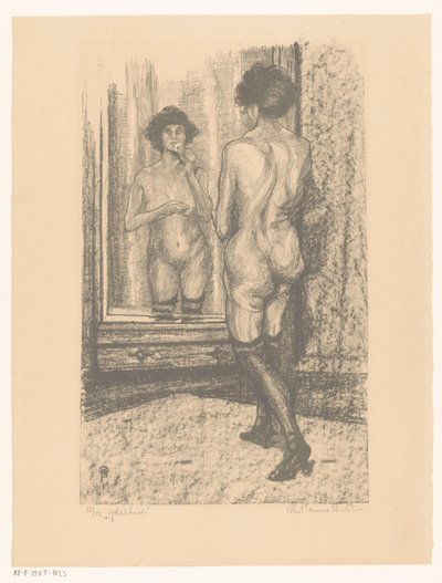 Próżność (oryginalny tytuł na przedmiocie) autorstwa Otto Hanrath (signed by artist)