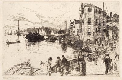 Zamek Dzielnicy, Riva autorstwa Otto Henry Bacher