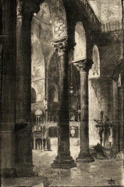 Wenecja św. Marka autorstwa Otto Henry Bacher