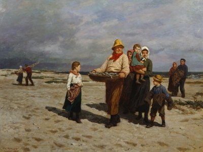 Połów ryb autorstwa Otto Ludvig Sinding