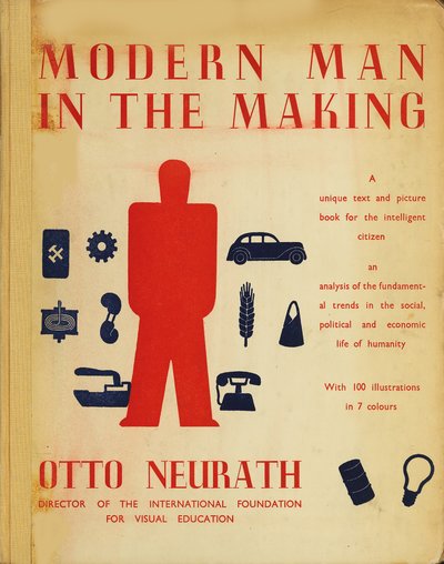 Okładka Modern Man in the Making, 1939. autorstwa Otto Neurath