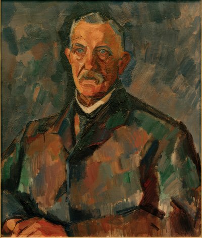 Portret Ernsta Langera autorstwa Otto Richard Langer