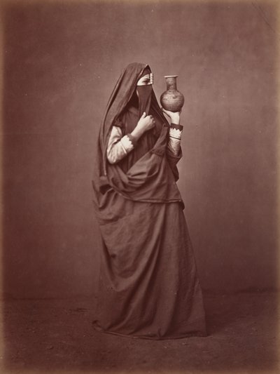 Portret Egipcjanki, ok. 1870 (zdjęcie) autorstwa Otto Schoefft