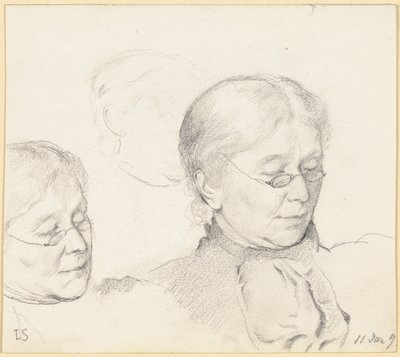 Luise Scholderer autorstwa Otto Scholderer
