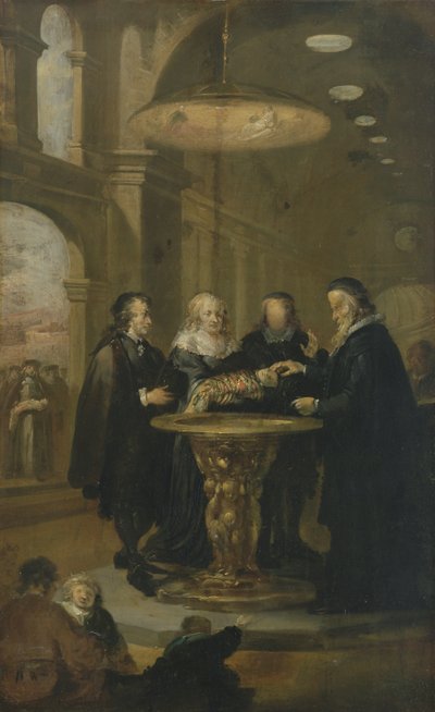 Chrzciny autorstwa Otto Wagenfeldt