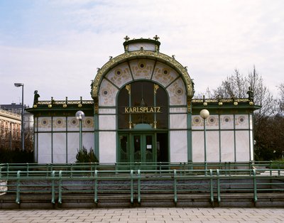 Pawilon Otto Wagnera na Karlsplatz autorstwa Otto Wagner