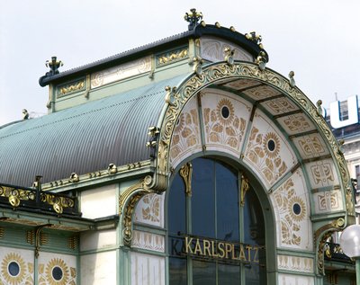 Pawilon Otto Wagnera na Karlsplatz autorstwa Otto Wagner