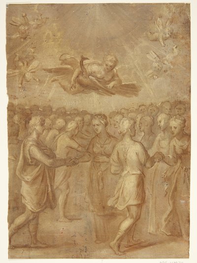 Scena mitologiczna autorstwa Otto van Veen