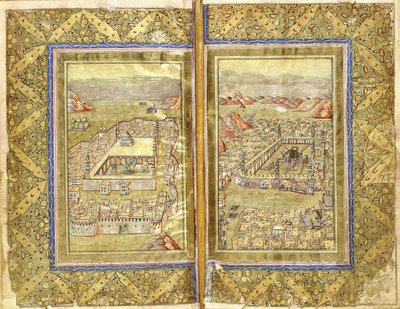 Widoki Mekki i Medyny, ok. 1794-5 autorstwa Ottoman School