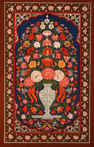 Indian Ornament z Ch XII, Tabliczka LIV, „Gramatyka ornamentu” autorstwa Owen Jones