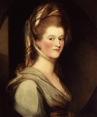 Elżbieta Craven (z domu Berkeley), margrabina Brandenburgii-Ansbach autorstwa Ozias Humphry