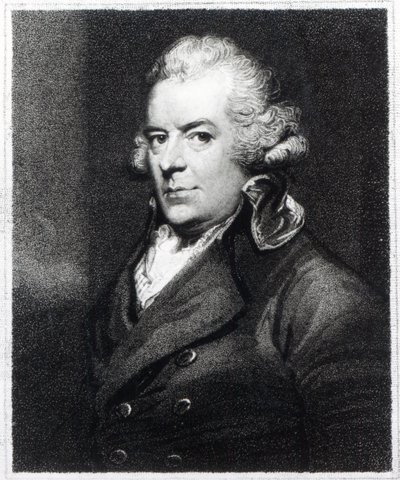 James Wyatt Esq. RA, grawerowane przez Josepha Singletona, c.1795 autorstwa Ozias Humphry