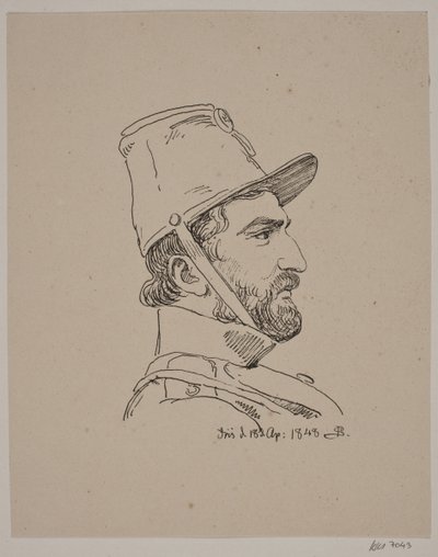 Carlo Dalgas autorstwa P.C. Skovgaard
