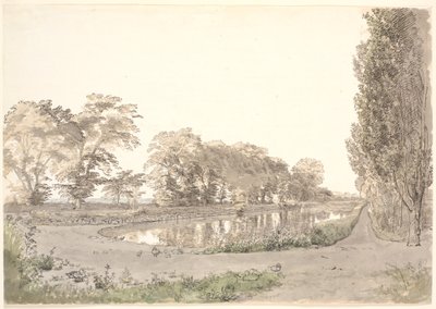 Staw w Vogneserup autorstwa P.C. Skovgaard