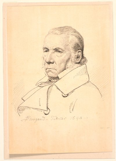 Smedemester og brandmajor Borchard von Werden, H.E. Freunds svigerfar. autorstwa P.C. Skovgaard