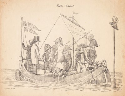 Statek państwowy autorstwa P.C. Skovgaard