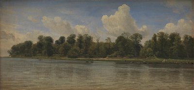 Plaża w Præstø autorstwa P.C. Skovgaard