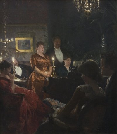 Duet autorstwa Peder Severin Krøyer
