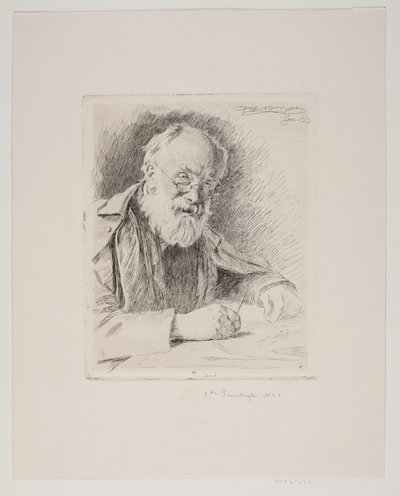 Lorenz Frolich autorstwa Peder Severin Krøyer