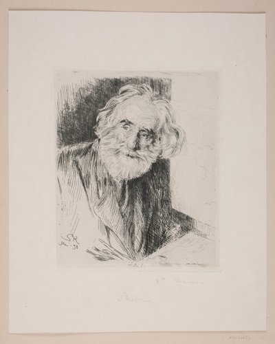 Portret Vilhelma Kyhn autorstwa Peder Severin Krøyer