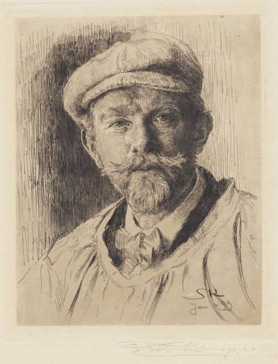 Autoportret autorstwa Peder Severin Krøyer