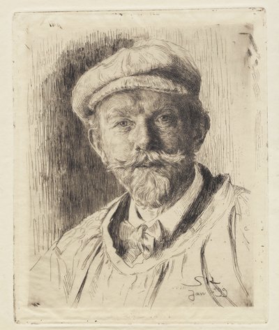 Autoportret autorstwa Peder Severin Krøyer